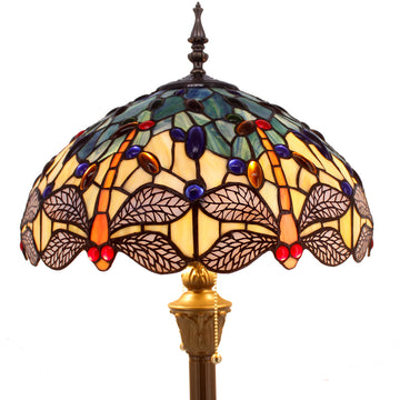 Werfactory® Tiffany Floor Lamp 16 Inch